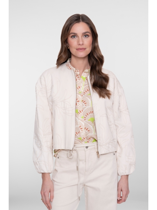Geisha Jacket embroidery 718 Ecru