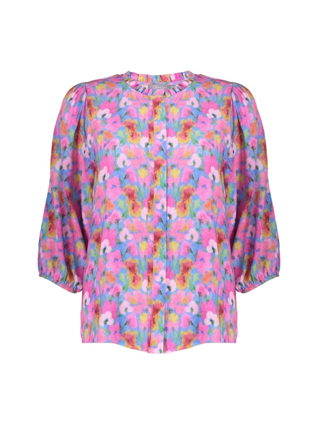 Geisha blouse 625 Blue