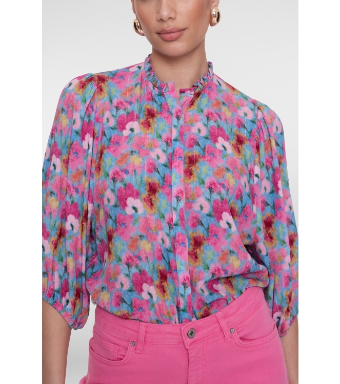 Geisha blouse 625 Blue