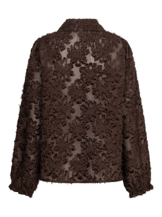 Red Button Blouse fringes