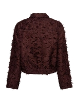Red Button Bomber fringes 344 Burgundy