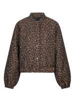 Red Button Bomber jacquard lurex 740 Grey brown