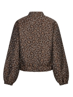 Red Button Bomber jacquard lurex 740 Grey brown