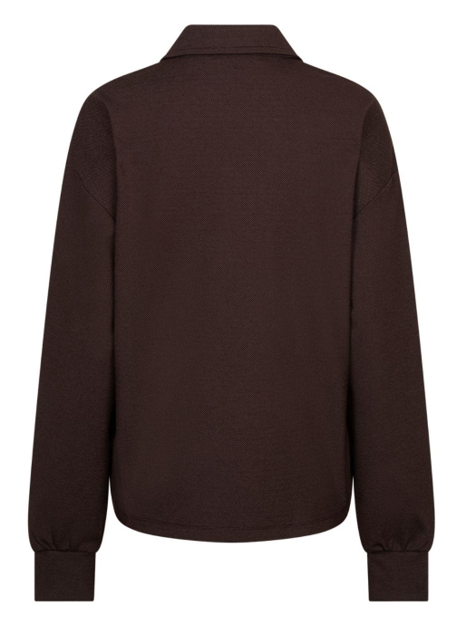 Red Button Blouse jacket fancy punta 59 Espresso