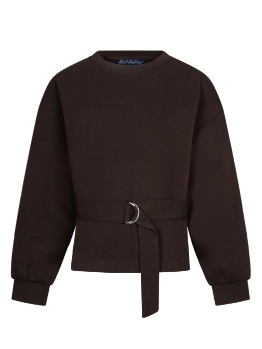 Red Button Shakira top & belt scuba 59 Espresso