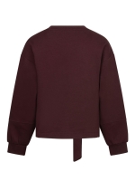 Red Button Shakira top & belt scuba 344 Burgundy