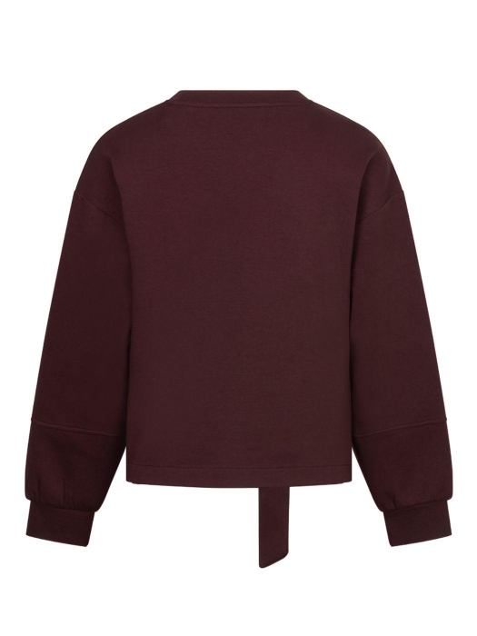 Red Button Shakira top & belt scuba 344 Burgundy
