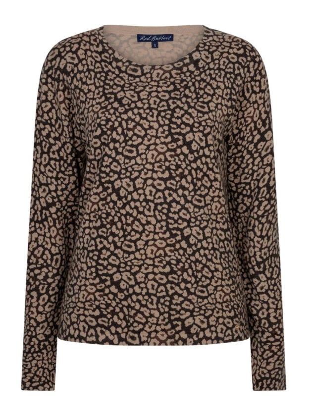 Red Button Sweet animal print 59 Espresso