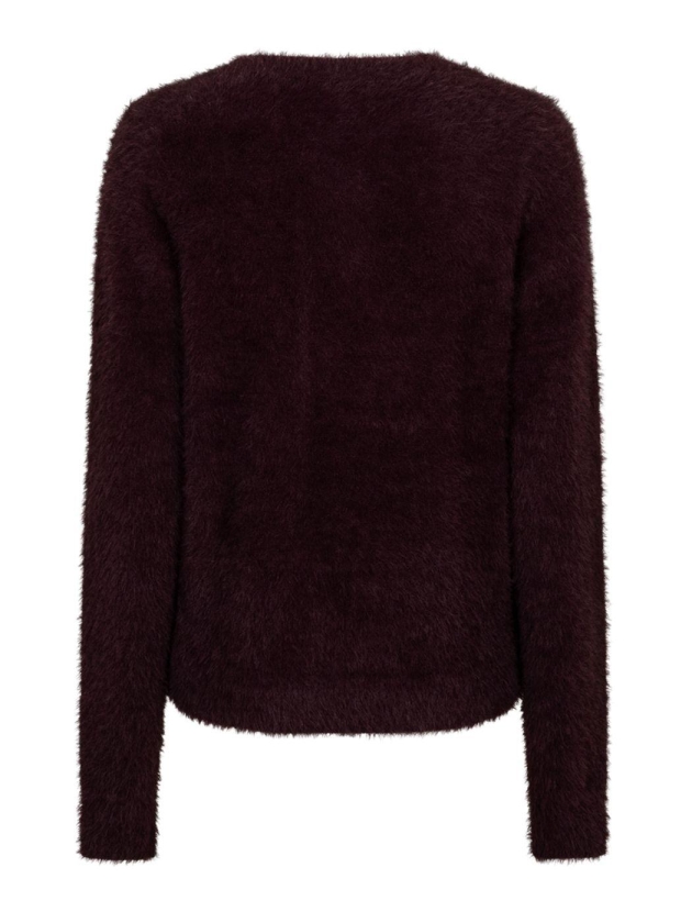 Red Button Sweet fuzzy 344 Burgundy