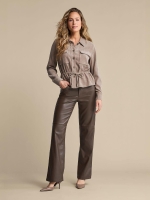Red Button Colette faux leather L33 59 Espresso