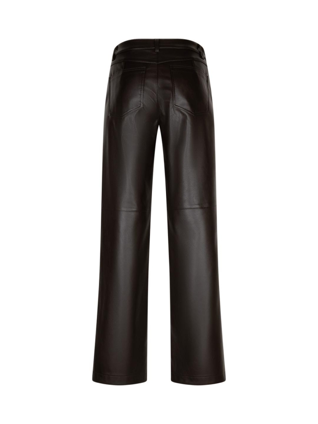 Red Button Colette faux leather L33 59 Espresso