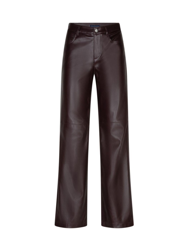Red Button Colette faux leather L33 344 Burgundy