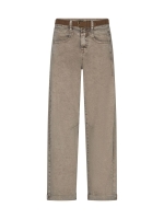 Red Button Korine & belt washed twill colors 418 Truffle