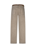 Red Button Korine & belt washed twill colors 418 Truffle