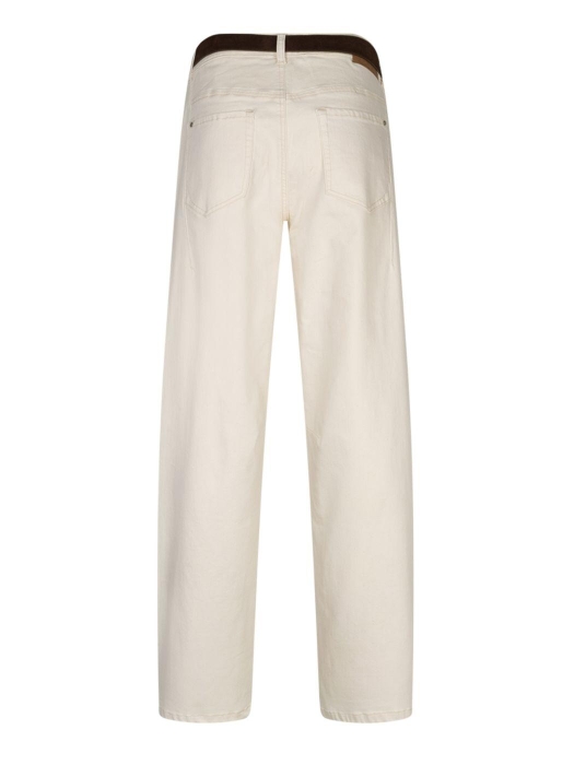 Red Button Korine & belt washed twill ecru 71 Ecru