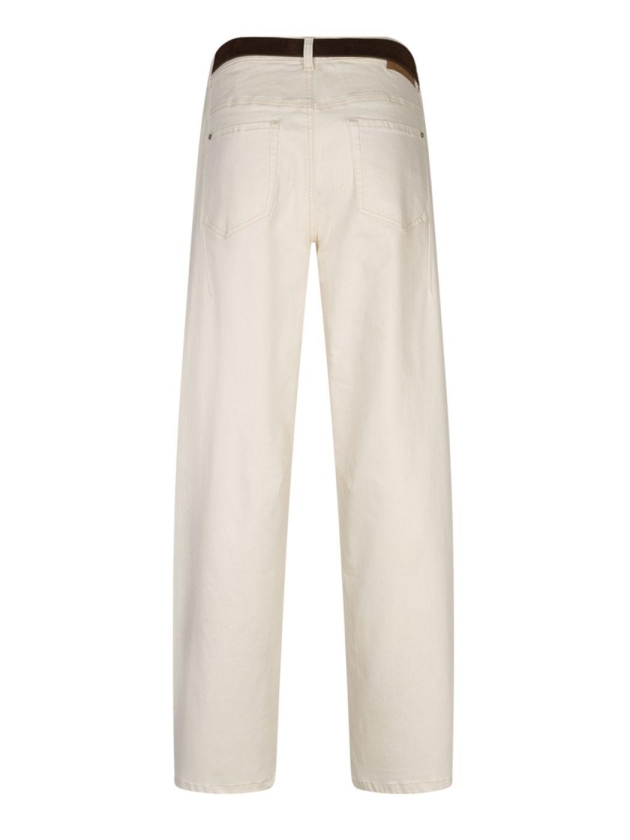 Red Button Korine & belt washed twill ecru 71 Ecru