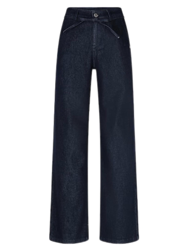Red Button Colette denim sparkle 164 Dark stone