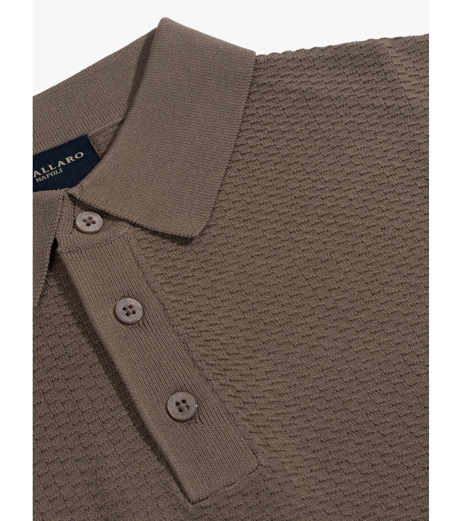 Cavallaro Milanio Polo 880000 Dark taupe