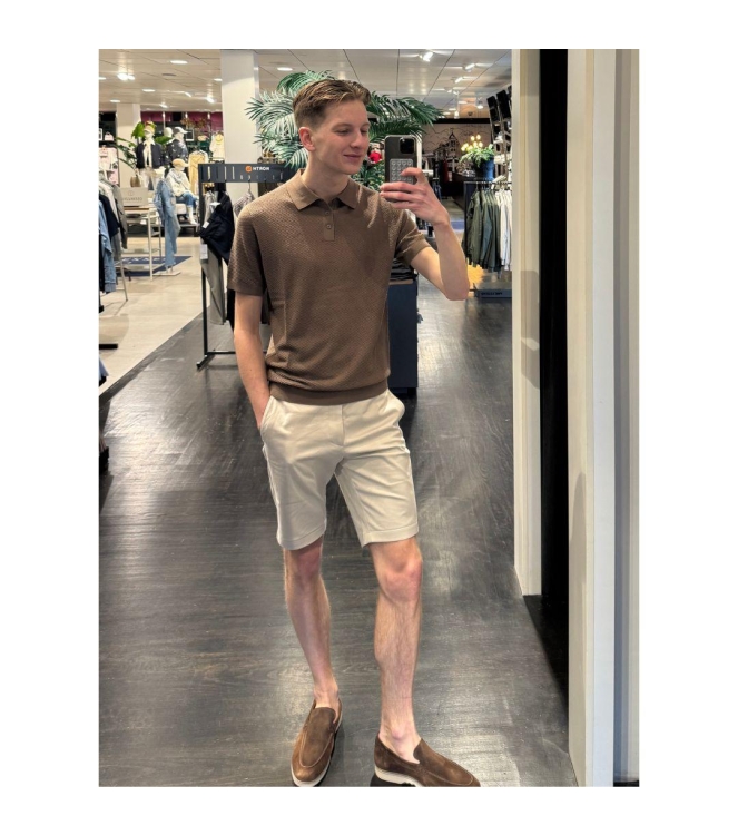 Cavallaro Milanio Polo 880000 Dark taupe