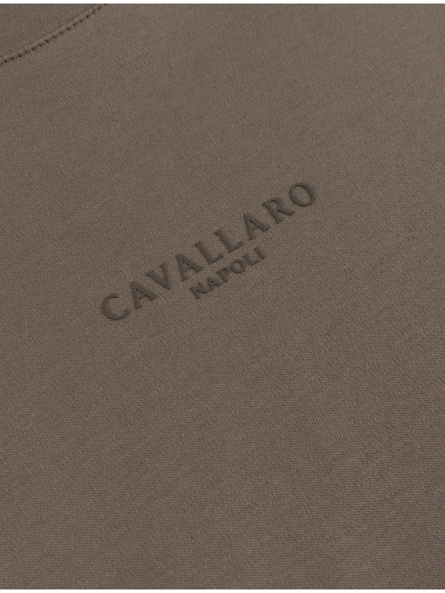 Cavallaro Luvati Tee 880000 Dark taupe