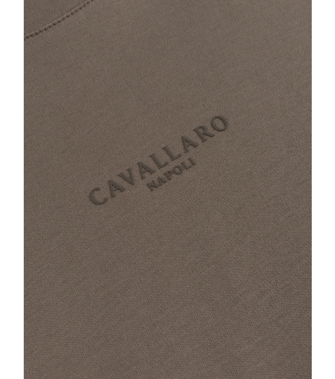 Cavallaro Luvati Tee 880000 Dark taupe