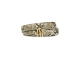 Josh V DORISSA snake print belt 626 snake creme white