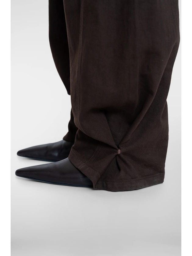 Geisha Jeans balloon + snaps 000775 Brown
