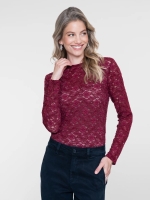 Geisha Top lace 000470 Bordeaux