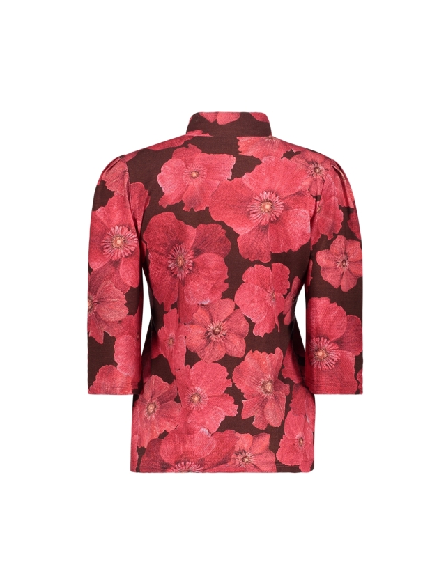 Geisha top 000775 Brown