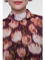 Geisha blouse 000430 Cassis
