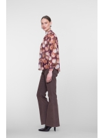 Geisha blouse 000430 Cassis