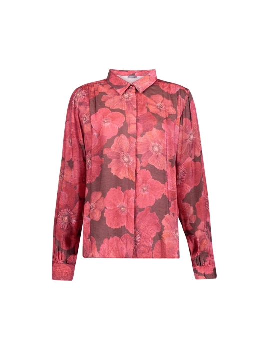 Geisha blouse 000775 Brown