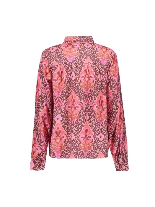 Geisha blouse 000470 Bordeaux