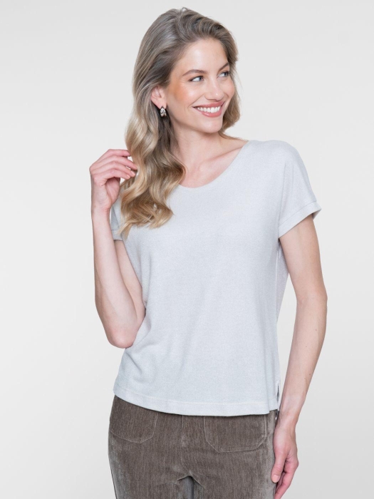 Geisha Top shimmer 000720 Sand