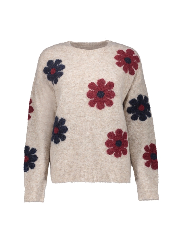 Geisha Pullover flowers