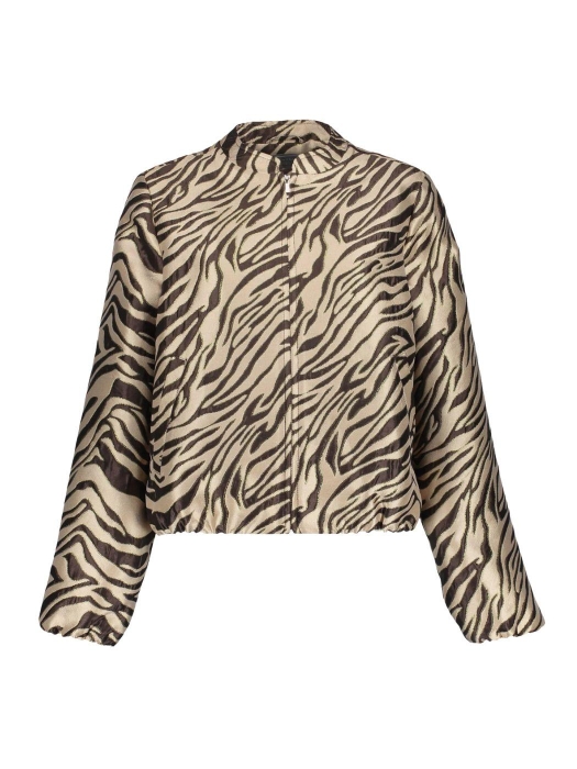Geisha Jacket jacquard zebra 000775 Brown