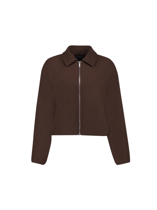 Geisha Bomber comfy collar 000775 Brown