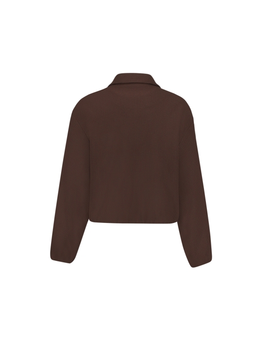 Geisha Bomber comfy collar 000775 Brown
