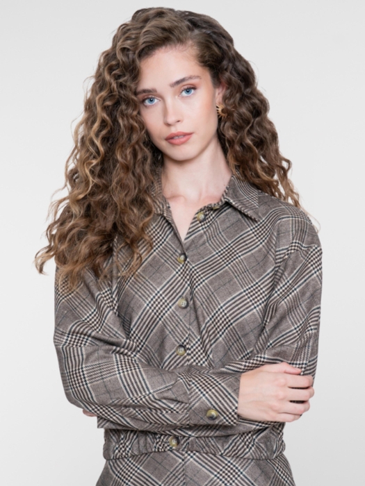 Geisha jacket 000775 Brown