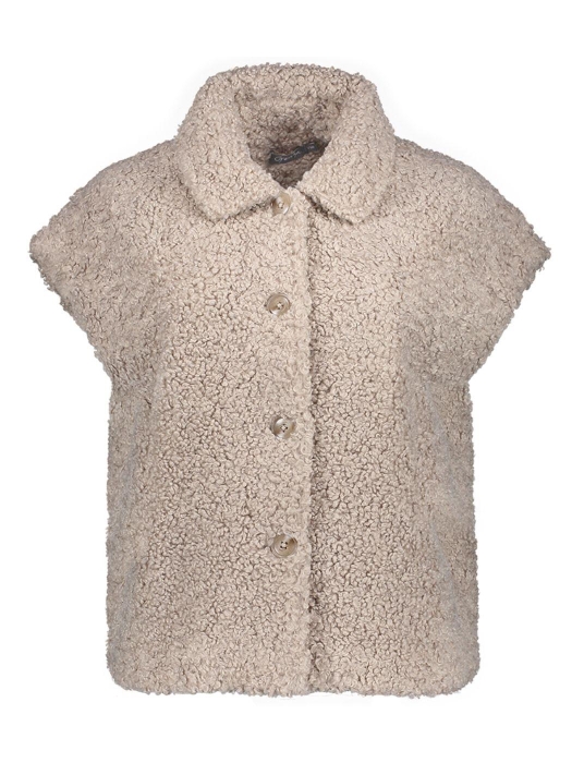 Geisha Gilet teddy 000720 Sand