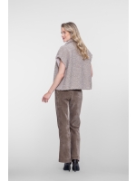 Geisha Gilet teddy 000720 Sand