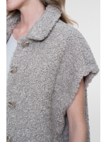 Geisha Gilet teddy 000720 Sand