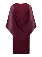 Vera Mont Kleid Kurz 3/4 Arm 6179 strong aubergine