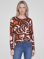 Rabe T-SHIRT 7648 Muskat