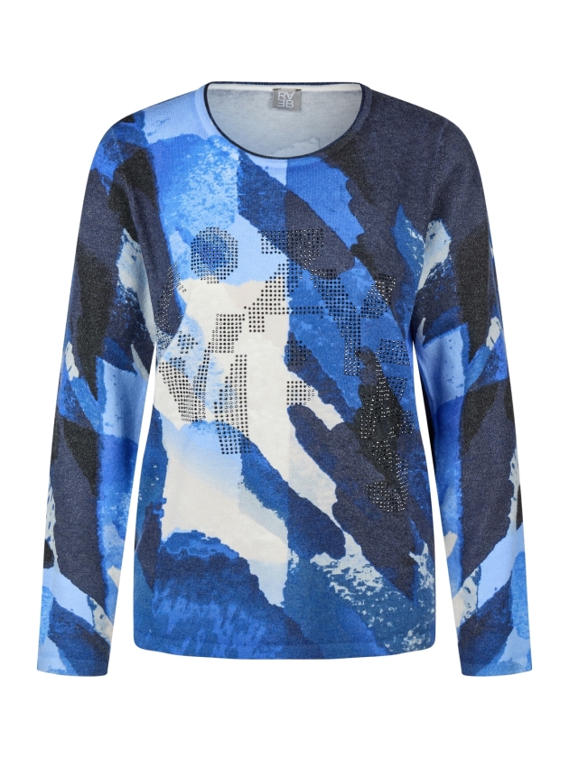 Rabe PULLOVER 7329 Lapis