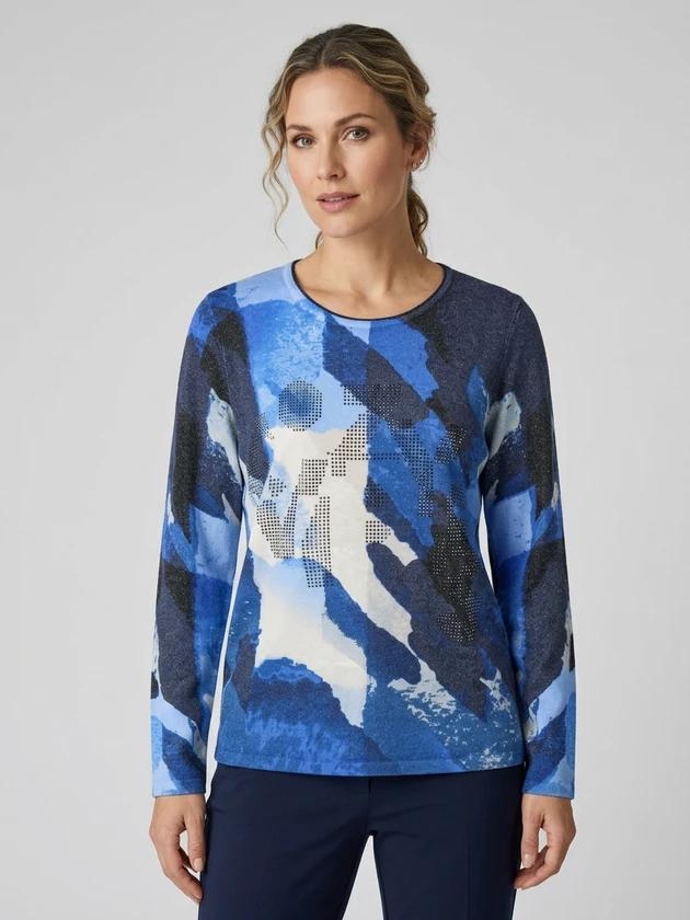 Rabe PULLOVER 7329 Lapis
