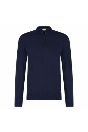 Born with Appetite Race Pull Halfzip 4001 Navy