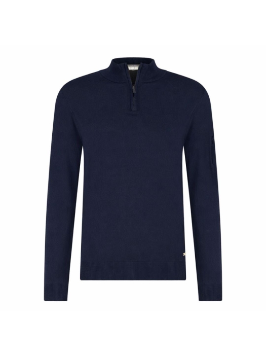 Born with Appetite Race Pull Halfzip 4001 Navy