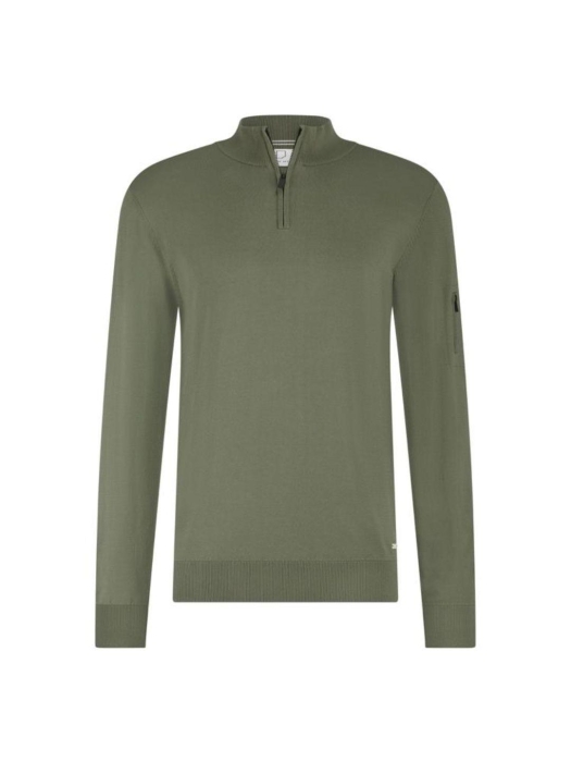 Born with Appetite Race Pull Halfzip 3007 Olive