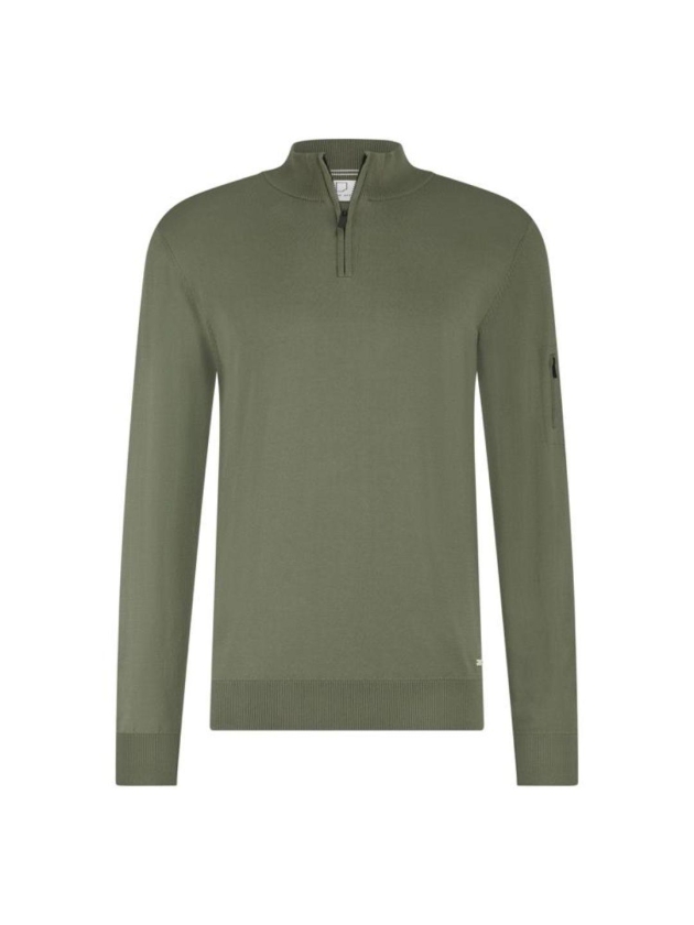 Born with Appetite Race Pull Halfzip 3007 Olive
